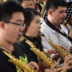 Soprano Saxophone Section at APSA 2016