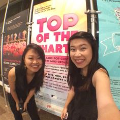 Our poster at the Esplanade